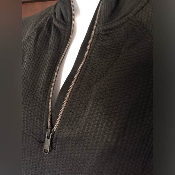 Lululemon Athletica Relaxed Fit Ribbed Black Half-Zip Pullover Size 6 NWOT - Picture 7 of 13